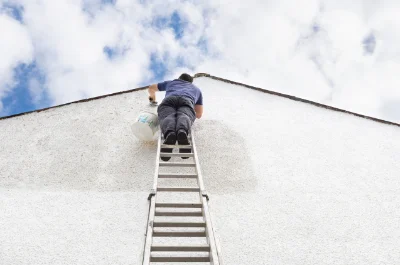 Peinture extérieure à Voulon — façades et ravalement